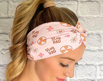 Rad tech Headband, radiology headband, xray technologist clothing, radiologist gift