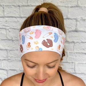 Labor and Delivery Nurse Headband, NICU Nurse Headband, Mother Baby Nurse Accessories, Midwife Gift Ideas, OBGYN Gift Basket Ideas, L&D