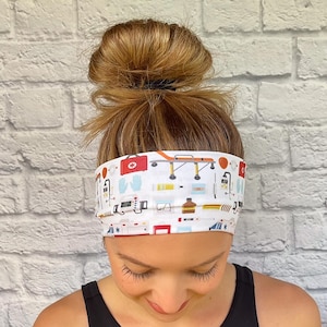 EMT Headband, Paramedic Headband, EMT Gift Ideas, Paramedic Clothing, ER nurse headband, er nurse clothing, emt accessories