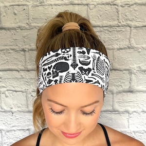 Rad tech Headband, radiology tech Headband, xray tech Headband, Radiologist gift, Chiroprator headband, skeleton headband