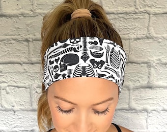 Skeleton Rad tech Headband, radiology tech accessory, xray technologist clothing, radiologist gift
