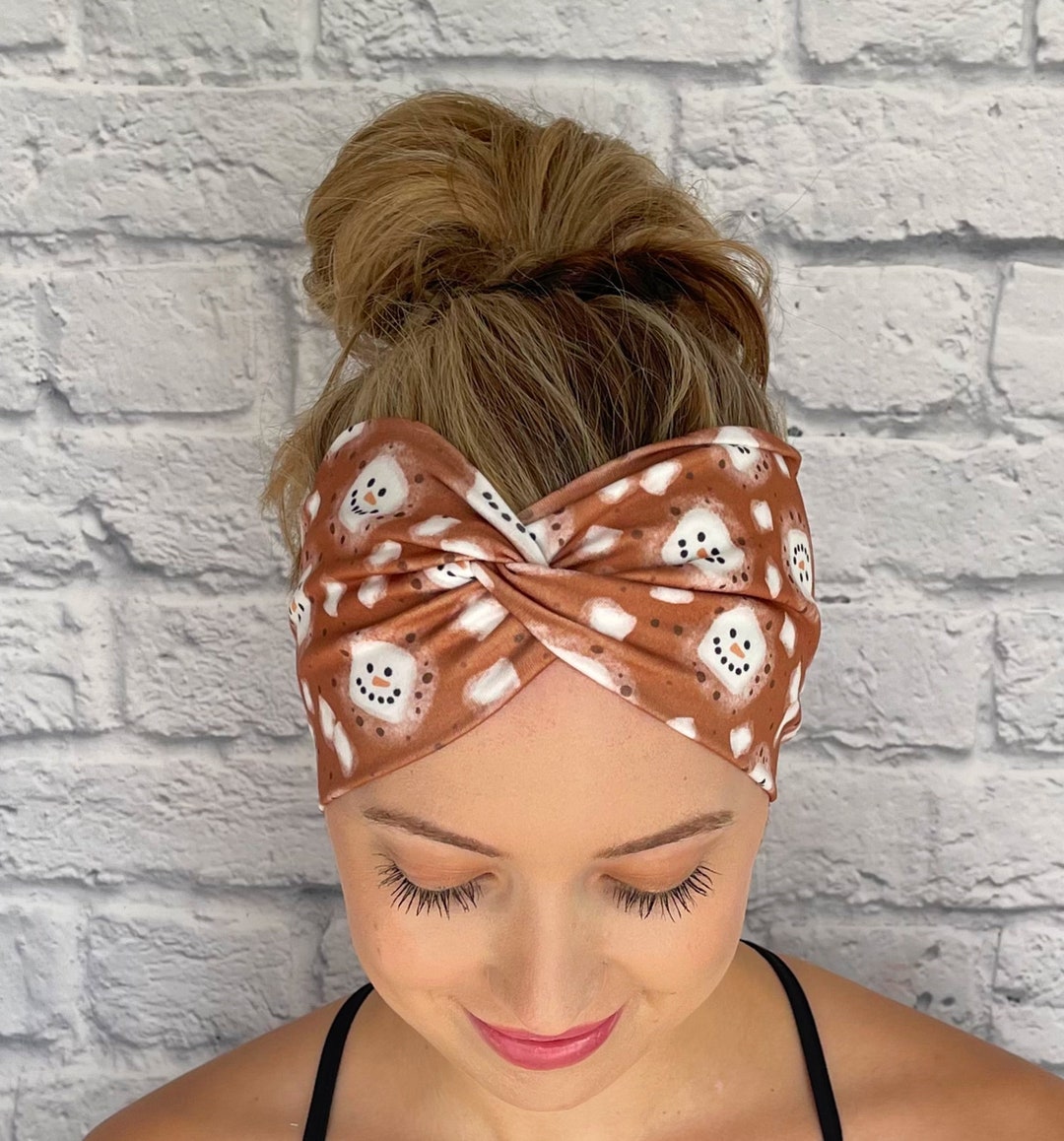 Winter Headband, Holiday Headband, Coworker Christmas Gift, Hot