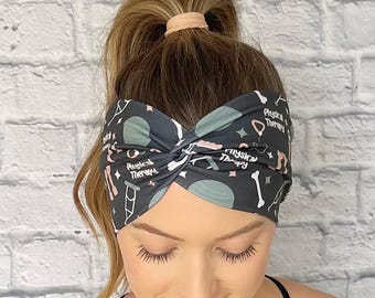 PT Headband, Physical Therapist Clothing accessory, PT Gift, DPT graduation