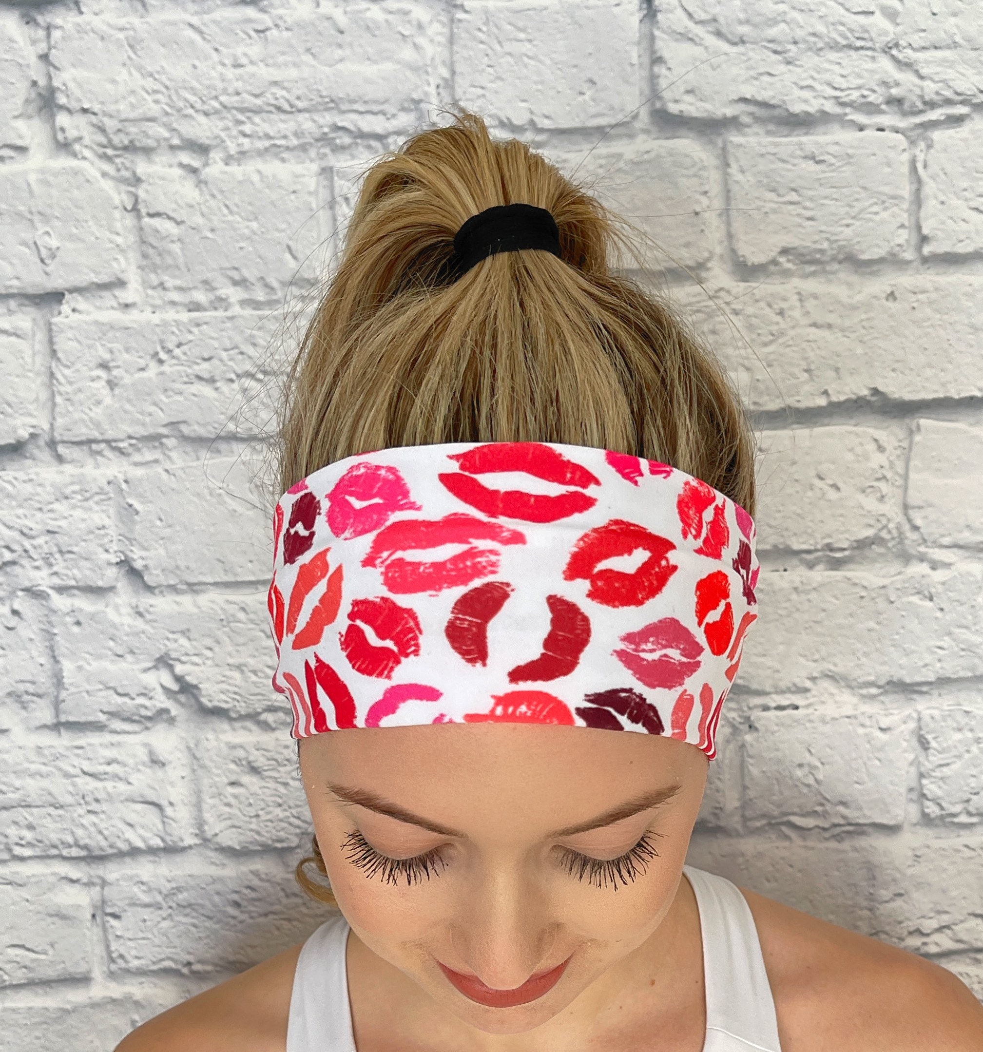 teen gift girlfriend gift nurse headband knit headband headband for women yoga headband athletic headband Red headband