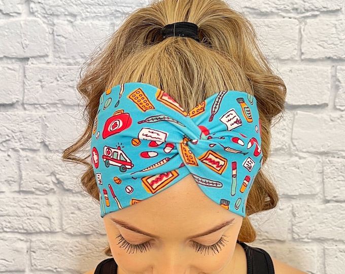 Medical Headband Nurse Headband Doctor Headband Wide Etsy