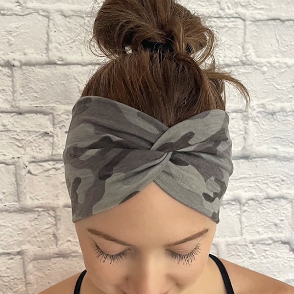 Camo Headband Etsy