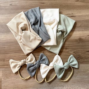 Mommy and Me Headband Set, Mom and Baby Matching Headbands, Mom and Toddler Matching Headbands, bow headbands, wide headbands