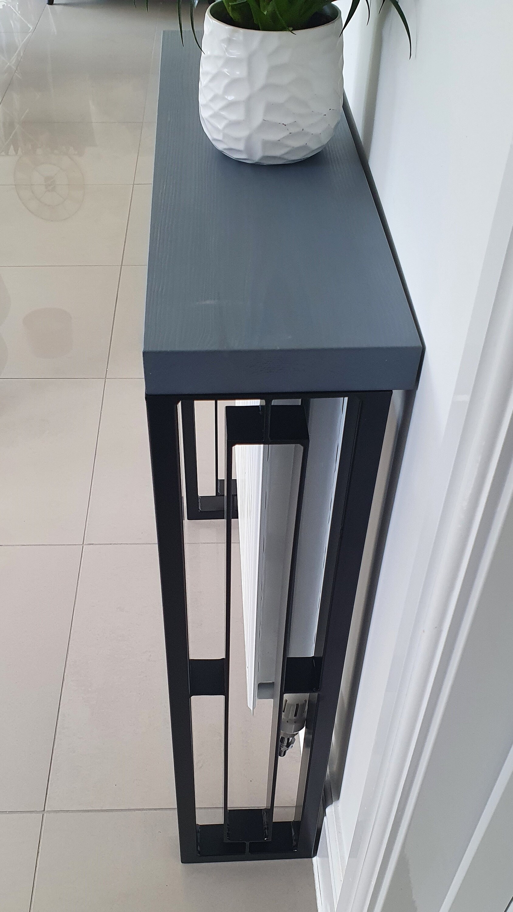 Console Table Moonlight Grey Hallway Table Entryway Etsy UK