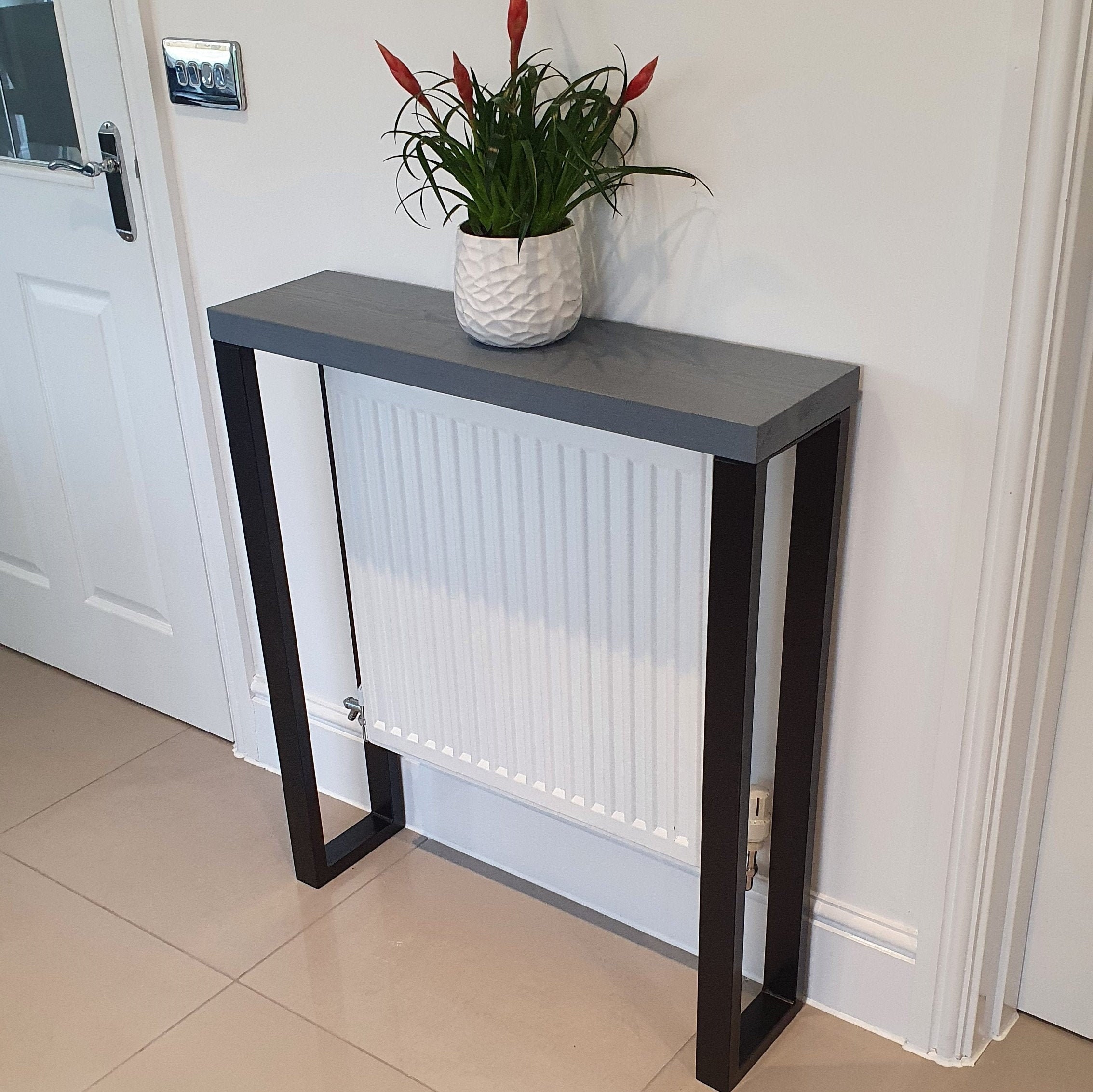 Console Table Moonlight Grey Hallway Table Entryway Etsy UK