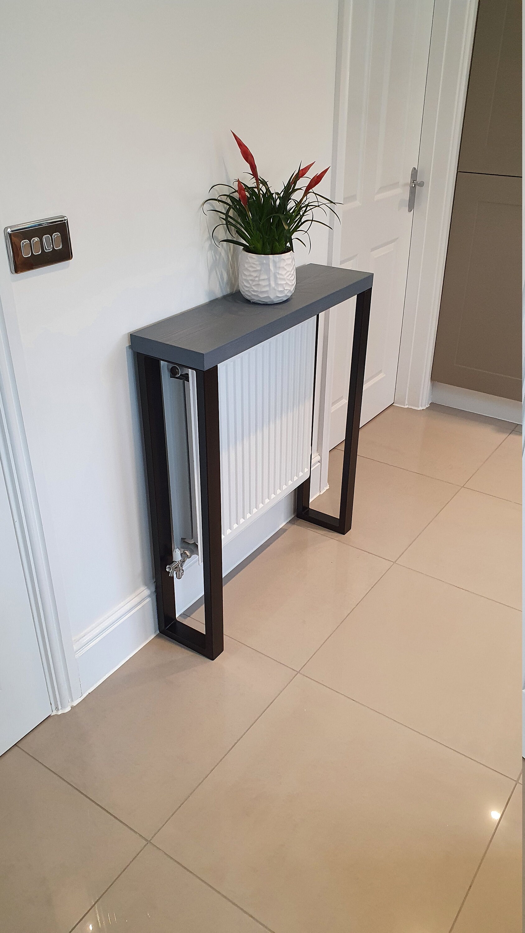 Console Table Moonlight Grey Hallway Table Entryway Etsy UK