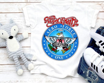 Wayne's World Garth Aerosmith T-shirt Halloween Costume White Shirt Adult and Kids, Aerosmith T-shirt Halloween Shirt, Halloween Shirt P20