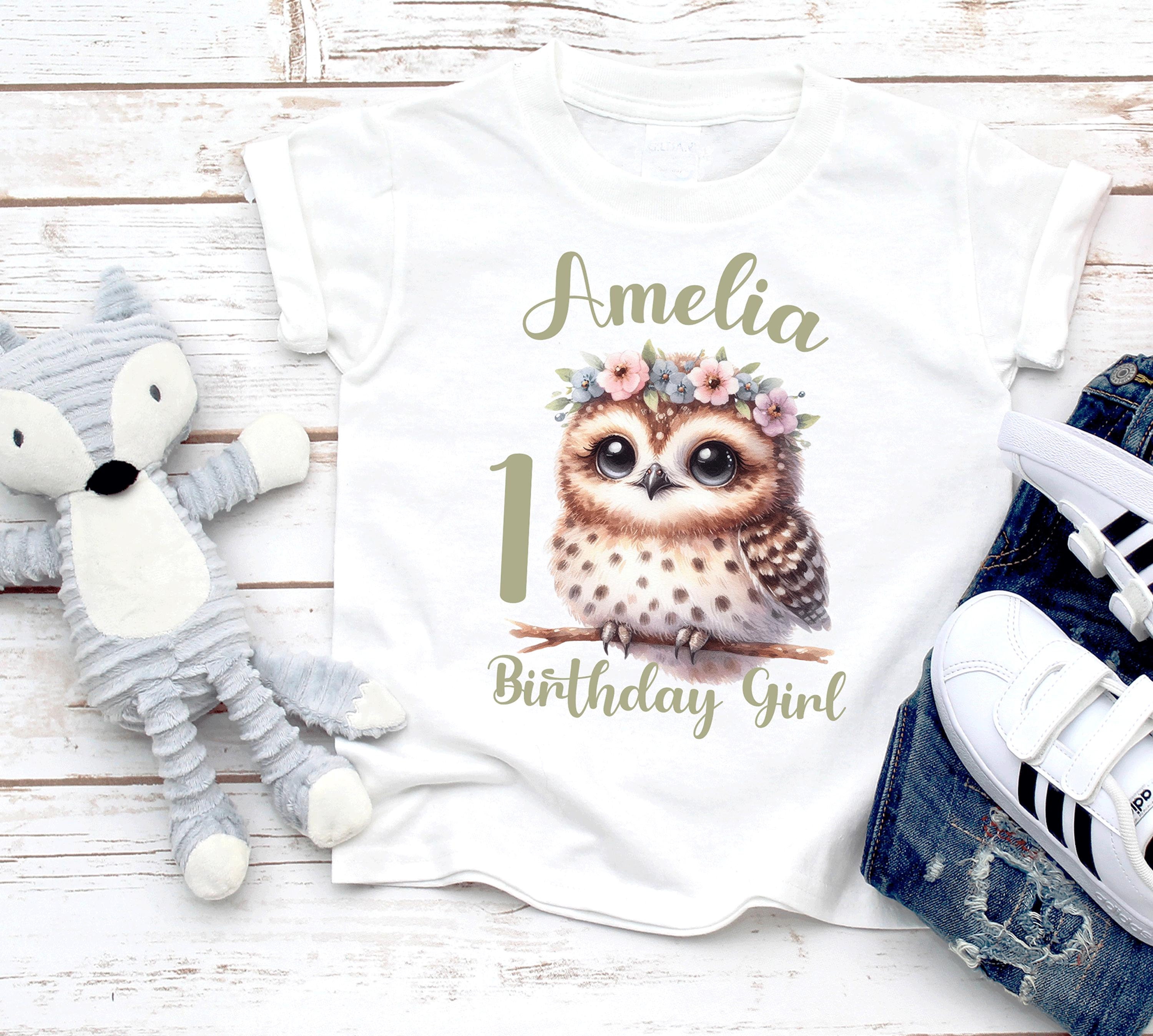 Custom Owl Birthday Family Shirt: Personalized Outfit
