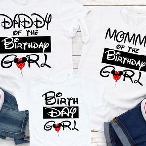 Minnie Mouse Birthday Girl Shirt, Disney Birthday Party, Custom Birthday Gift, Disneyland Birthday Trip, Birthday Princess, Custom Bday Gift