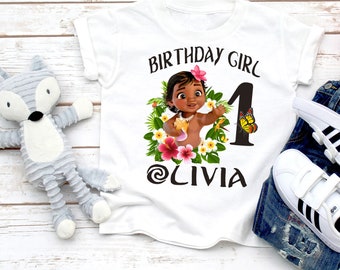Moana 1st birthday shirt hot sale