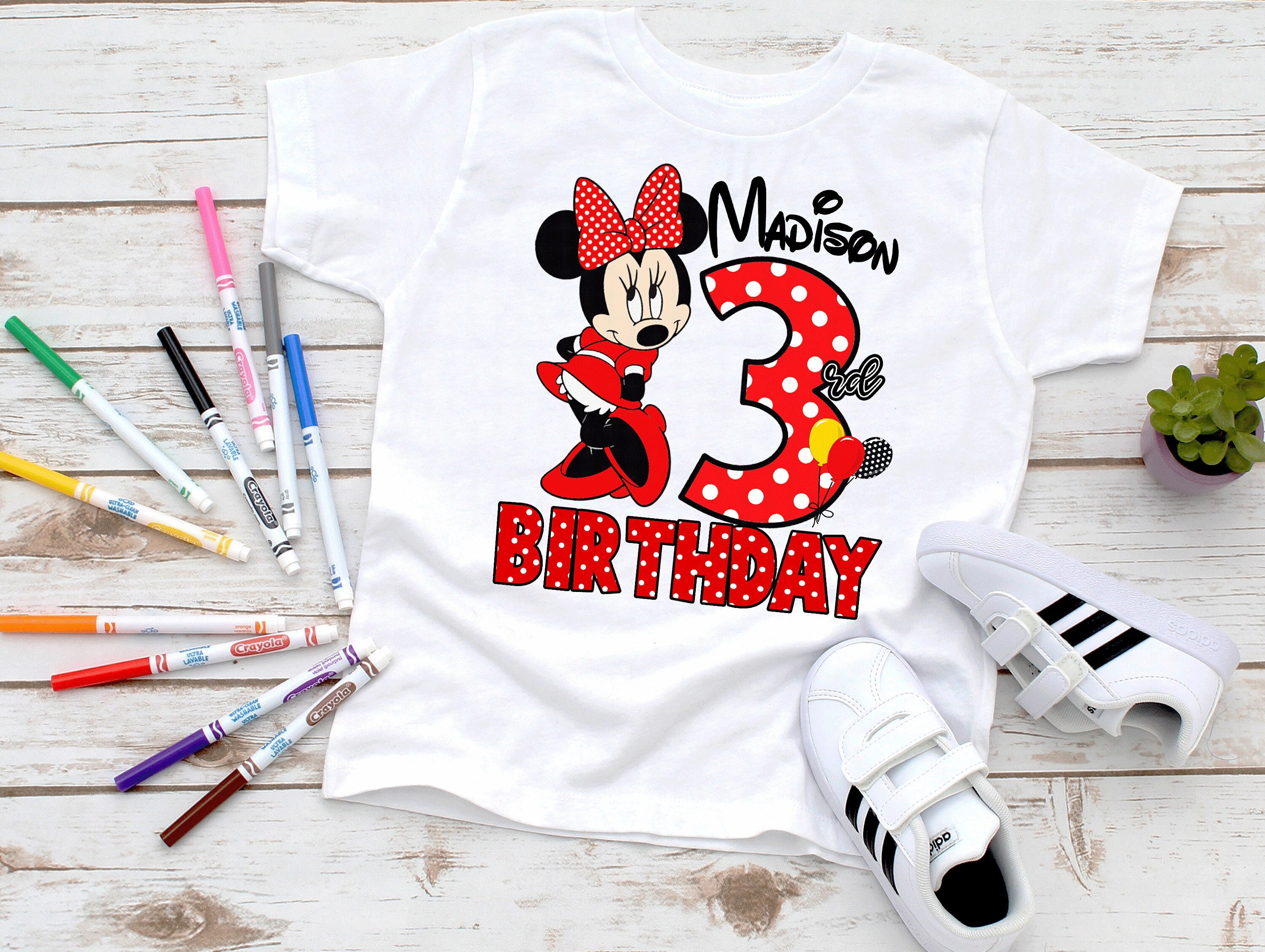 Minnie mouse 3rd birthday shirt Etsy Mexico