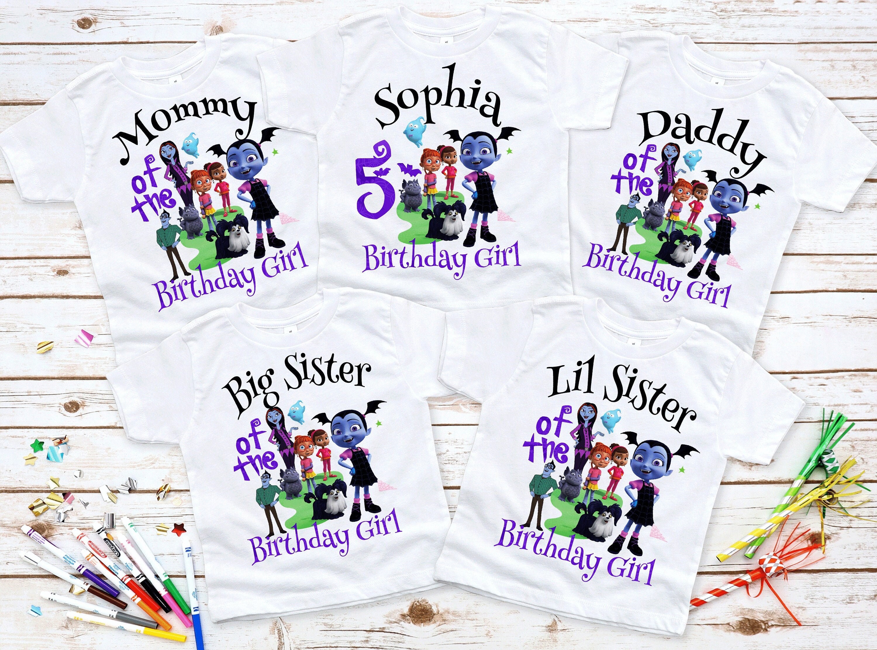 Vampirina 1st birthday outfit sale