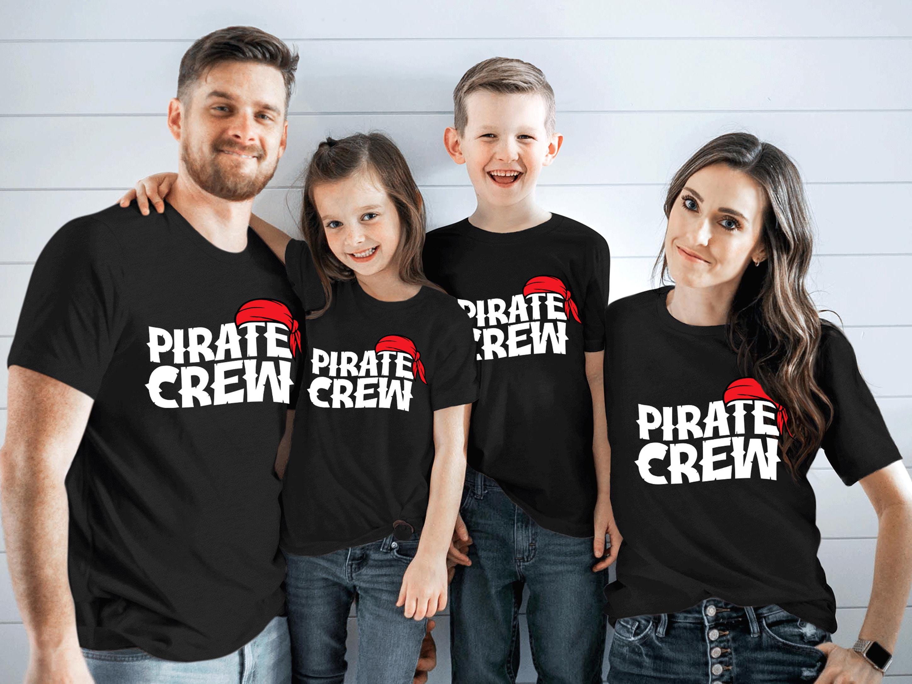 Pirate Crew Matching Family Cruise Shirts