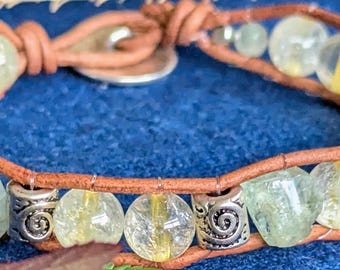 Citrine & Aquamarine Bracelet