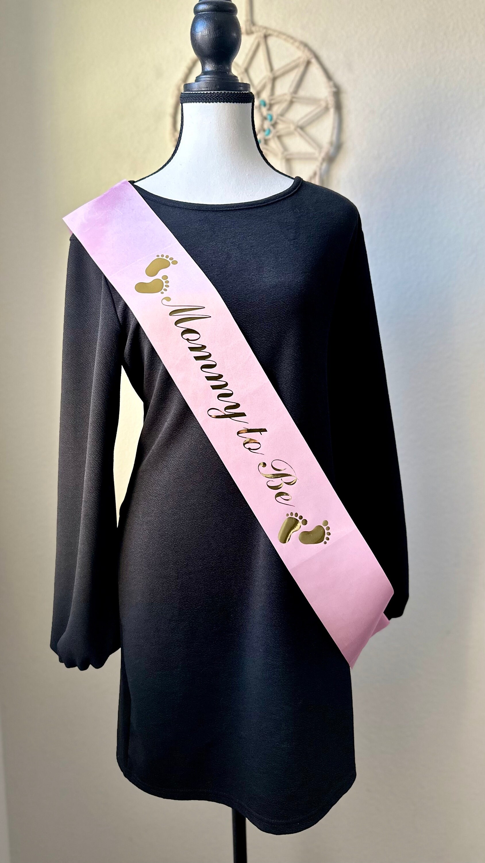 thumbnail image 2 of Baby In Bloom Baby Shower Generic Baby Mama And Baby Papa Sash For Baby Shower,Mom To Be Sash And Dad To Be Sash For Gender Reveal, Boy Or Girl,He Or She Baby 2 of 11