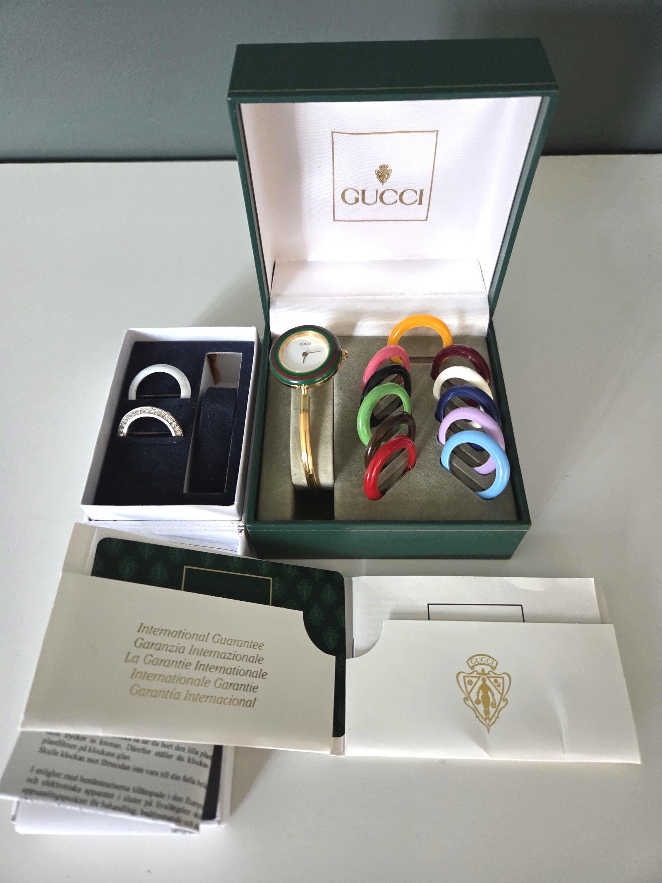 Gucci Bezel Watch Rings - Etsy