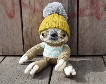 Crochet sloth