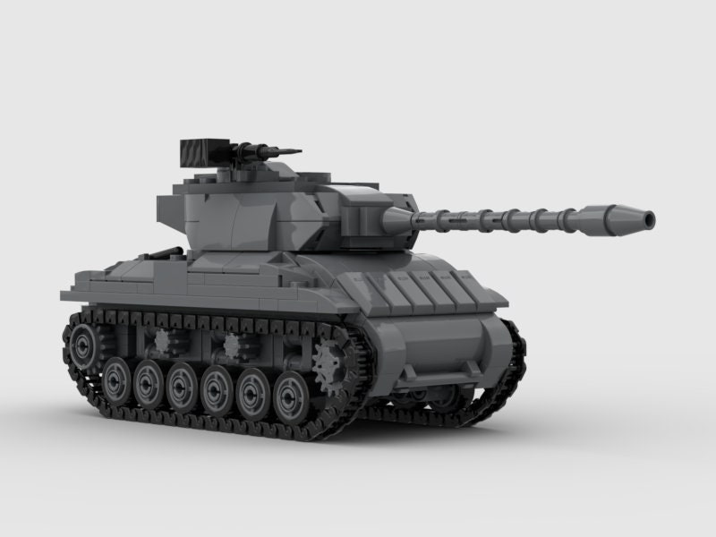 Custom MOC M52 Super Sherman Experimental Micro Tank Instructions ONLY 