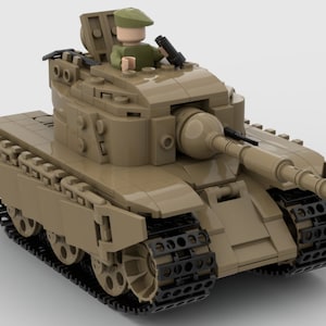 Digital Instructions Only, M88 Buster Tank, Compatible With All Major Building Block Brands