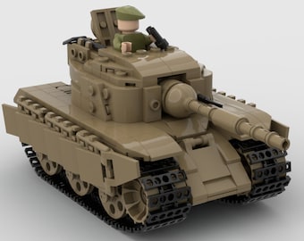 Digital Instructions Only, M88 Buster Tank, Compatible With All Major Building Block Brands