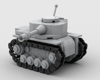 Digital Instructions Only!! for M111 Beetle Micro Tank, Compatible With All Major Building Block Brands, MOC
