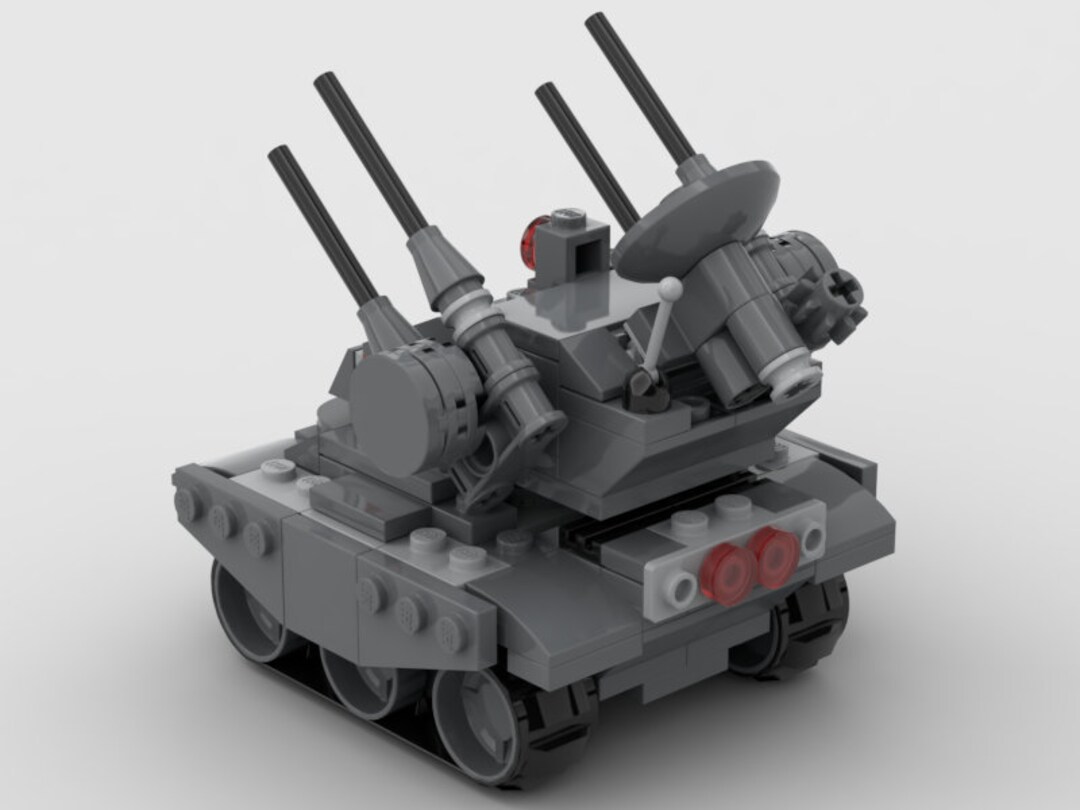 Girida-o Tank Custom Lego Model PDF Instructions 