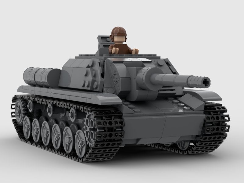 shi-gu様② Digital Instructions Only, SU-152 WWII Soviet Tank Destroyer and