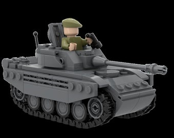 Digital Instructions Only, M13A5 Colossus Mini Tank, Compatible With All Major Building Block Brands