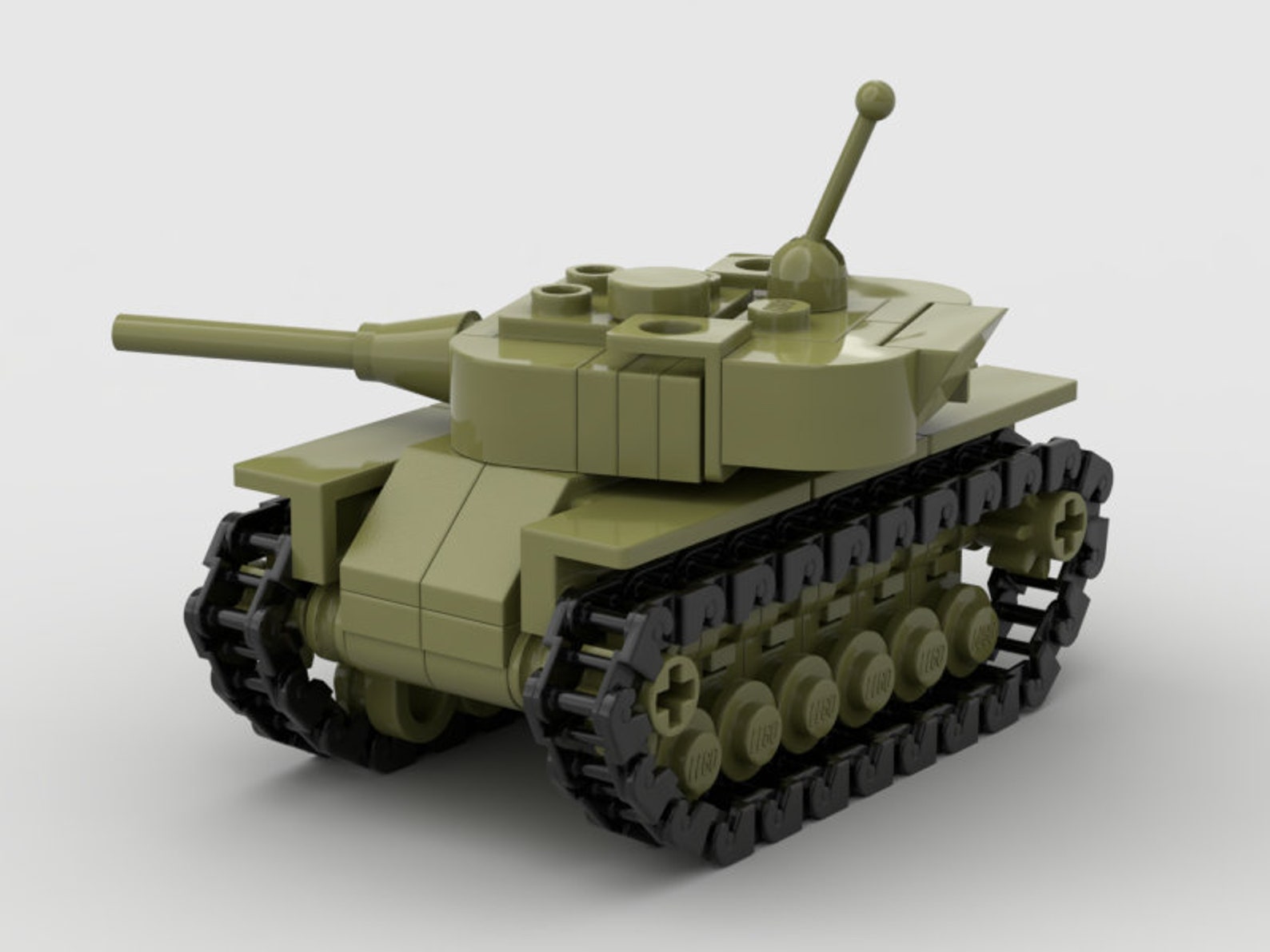 Мини танк из лего