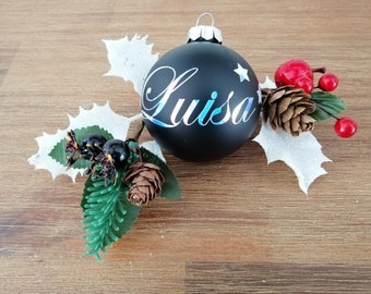 personalisierte Christbaumkugeln, Weihnachtskugeln, Weihnachtsbaumkugeln, Christbaumkugeln, Geschenk, Weihnachtsdeko, Weihnachten