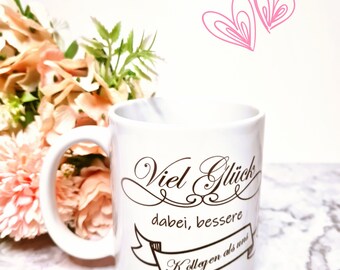 Tasse Abschiedsgeschenk Kollege, Kaffeetasse, Geschenk, Kollegen, Erinnerung