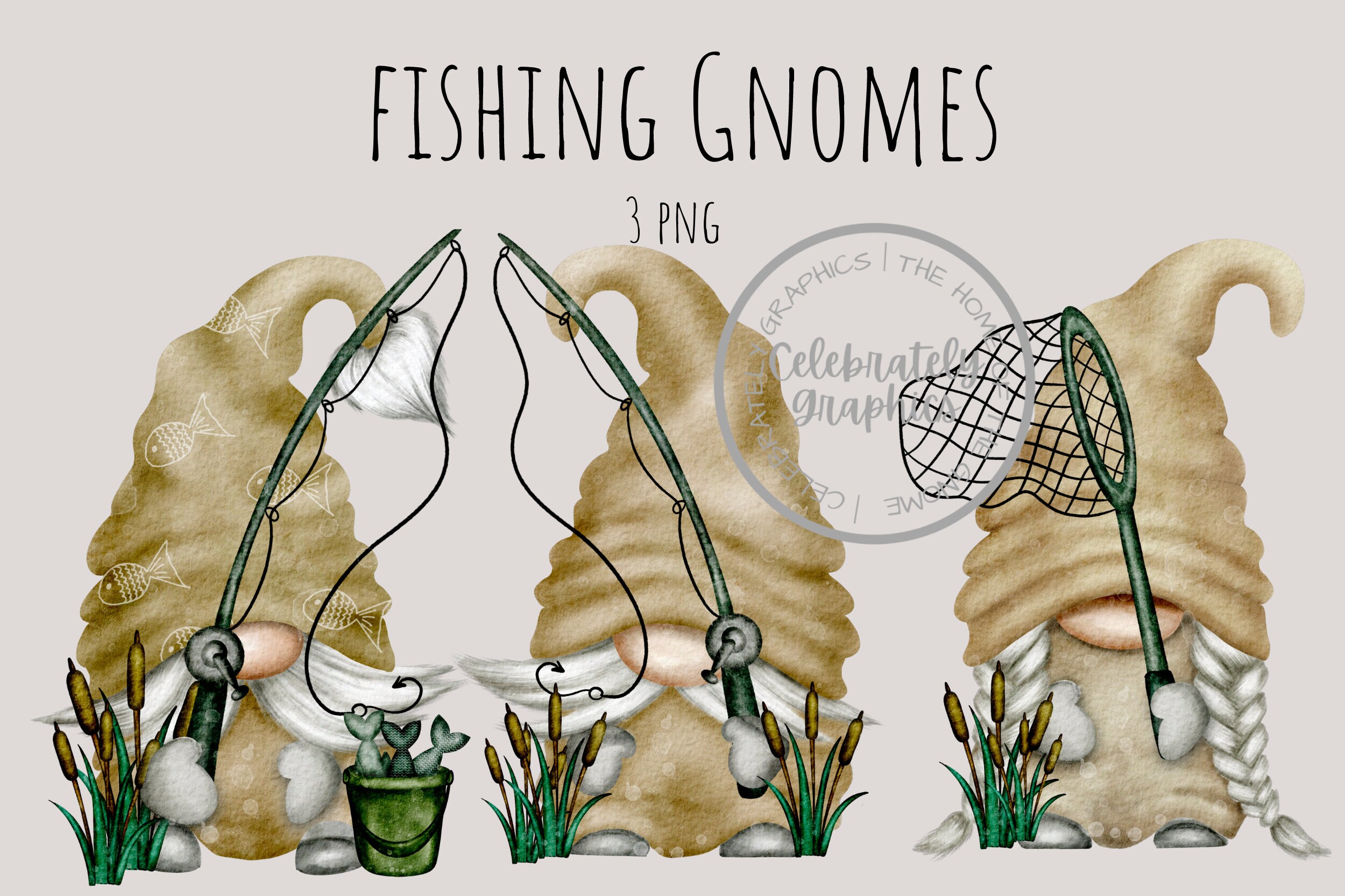 Fishing gnome png angling fisherman hand drawn watercolor  etsy Fishing gnome png angling fisherman hand drawn watercolor  etsy