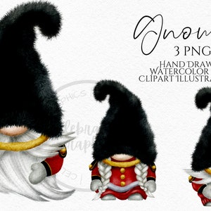 Royal Guards Gnomes Clipart PNG Jubilee Gnomes Guard Gonks hand getekende aquarel instant download digitale commerciële clipart