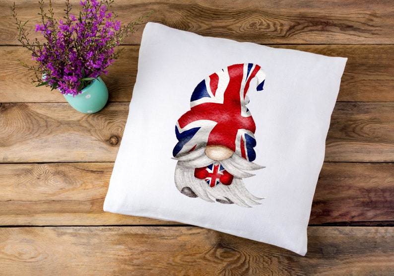 gnome clipart Union Jack Commercial Use Commercial PNG Hand Drawn Gnome Clipart Digital Instant Download