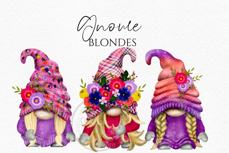 Best Friends Gnomes Sisters Gnome Best Friend's Gonks Etsy