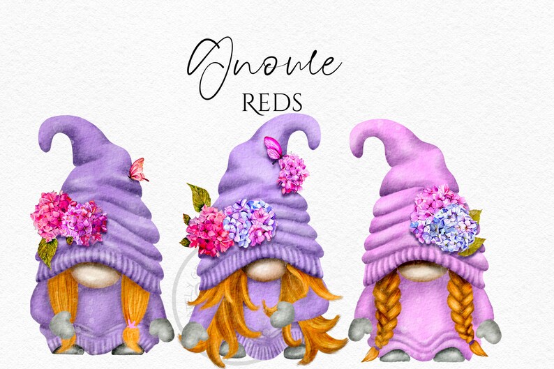 Best Friends Gnomes Sisters Gnome Best Friend's Gonks Etsy