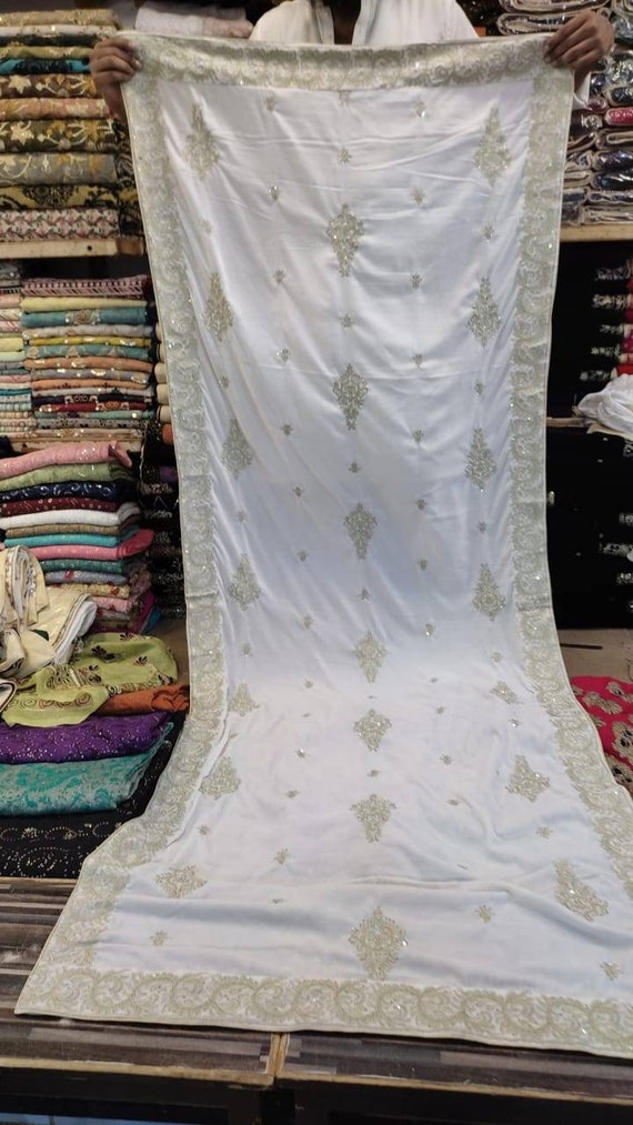 Embroidered White Velvet Shawl Bridal Shawl Bridesmaid - Etsy New Zealand