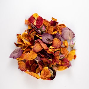 Preordina coriandoli di fiori secchi biodegradabili / coriandoli di fiori / coriandoli di nozze / coriandoli di feste - mix estivo