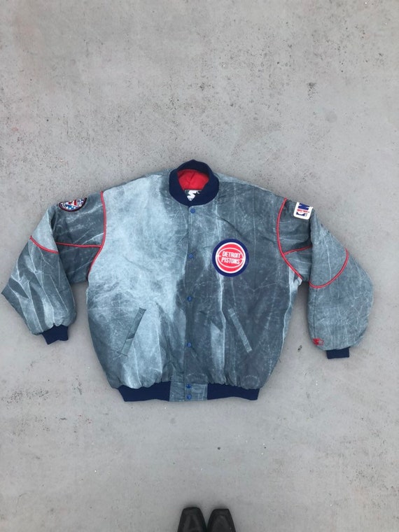 detroit pistons bomber jacket