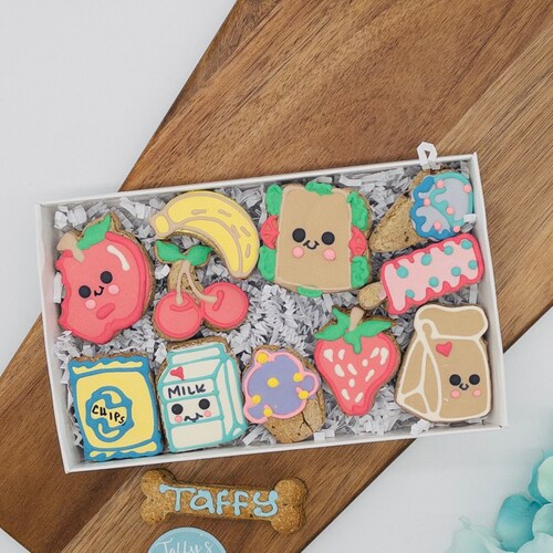 Dog Treat Box FISHY Natural Dog Treats Healthy Dog Etsy UK