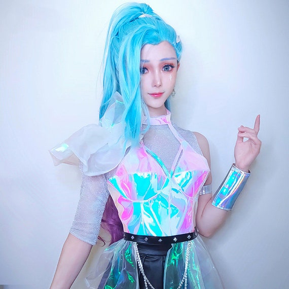League Of Legends Kda Seraphine Traje De Cosplay League Of Legends Kda Seraphine Traje De Cosplay