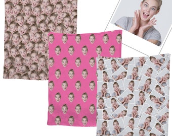 Custom Blanket, Blankets personalized, Blanket with picture, Blankets for wedding, Picture Blanket, Memorial Personalized Gift,