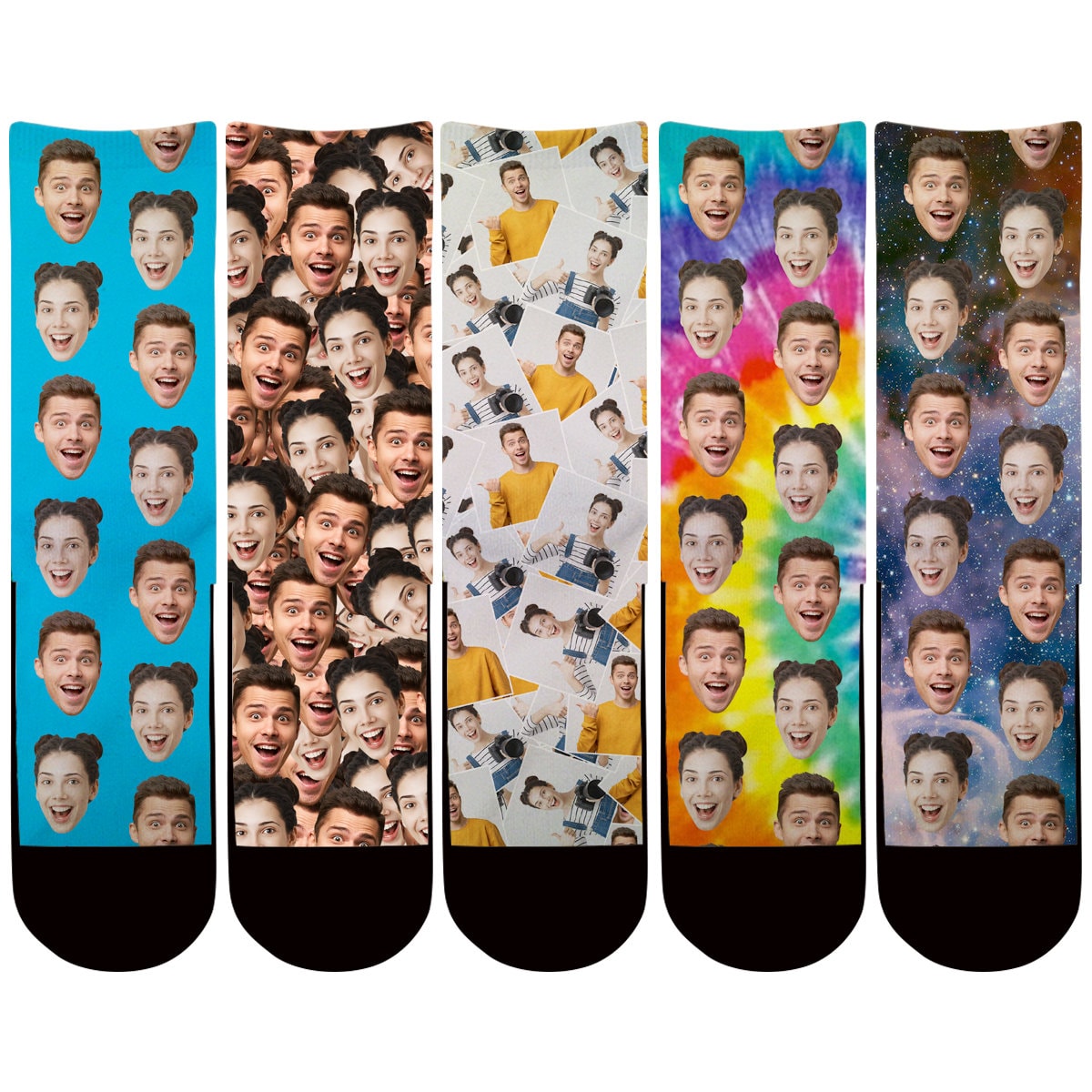 Custom Face Socks Custom Photo Face Socks Custom Wedding Etsy