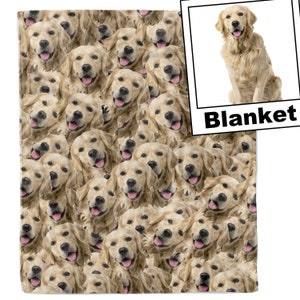 Personalized Pet Photo Blanket, Custom Pet Blanket, Photo Blanket, Dog Face Blankets, Dog Blankets, Dog Dad Gifts, Pet Lover Gifts. Dog Mom