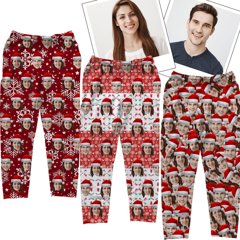 Custom Christmas Pajama Pants, Family Christmas Pajamas, Family Christmas Pajama Pants, Matching Family Pajamas, Holiday Pajamas, Family PJs image 1