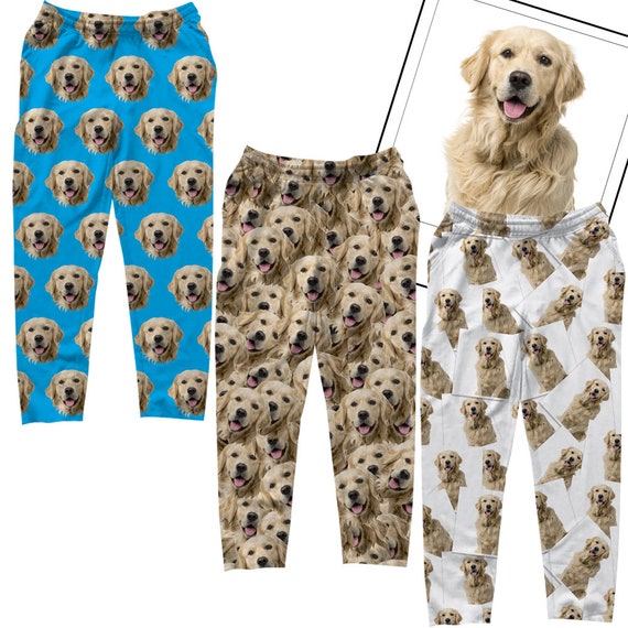 Custom Pajama Pants, Custom Face Pajamas, Personalized Pajamas